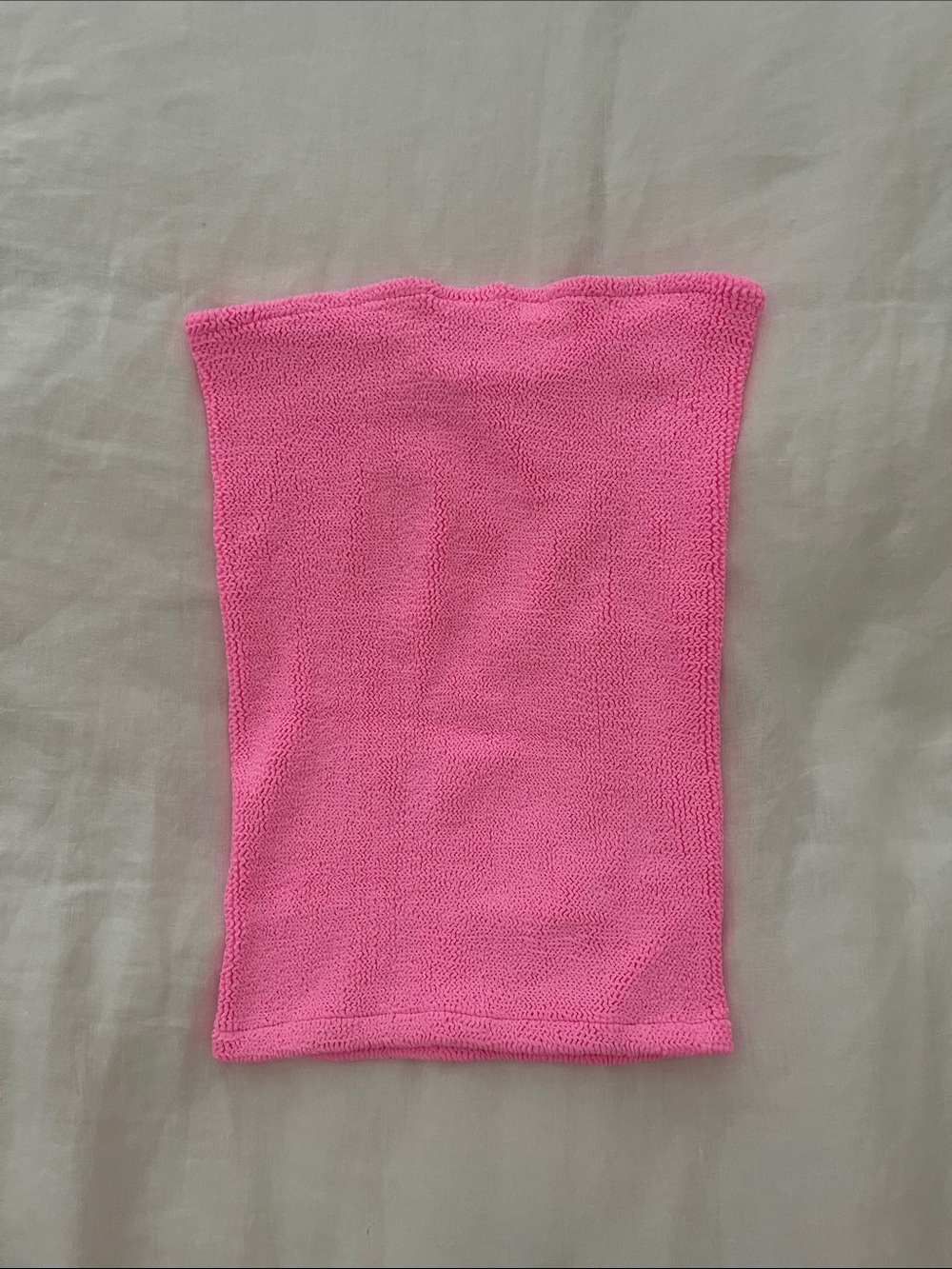 Hunza G Bubblegum Tube Top / Mini Skirt - Picture 3 of 3